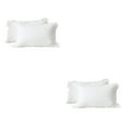 thumbnail image 2 of mmirethe White Soft And Comfortable Pillow Cover With Luxury Ruffle Border Ruffled Pillow Cases Cushion Cover 2Set, 2 of 6