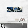 thumbnail image 2 of ARTCANVAS Blue Tan Black Gray Modern Canvas Art Print - Size: 36" x 12" (1.50" Deep), 2 of 9