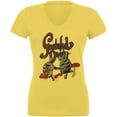 thumbnail image 1 of Grateful Dead - Dancing Terrapins Juniors V-Neck T-Shirt, 1 of 1