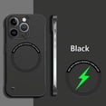 thumbnail image 1 of Frameless Magnetic For Magsafe Slim Case For iPhone 16 13 12 15 Pro Plus Max X XS Max XR Wireless Charging Hard Back Cover black For iPhone16 Pro Max, 1 of 6