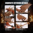 thumbnail image 5 of Ideas Magic Wiki Fire Dragon Harry Building Set，Compatible with Lego Adults Collectible MOC Potter Dragon Model STEM Toy for Fans Home Decor, 5 of 8