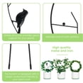 thumbnail image 3 of Plant Support Trellis 3Pcs Metal Decorative Plant Support Frame Multipurpose Rust-Proof Potted Plant Support Stakes with 15Pcs Ties, 3 of 7