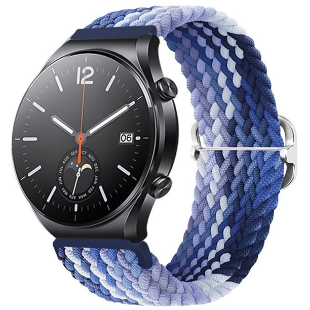 Adecuado para la correa de reloj Xiaomi S1/S2 Correa elástica trenzada de nailon ajustable
