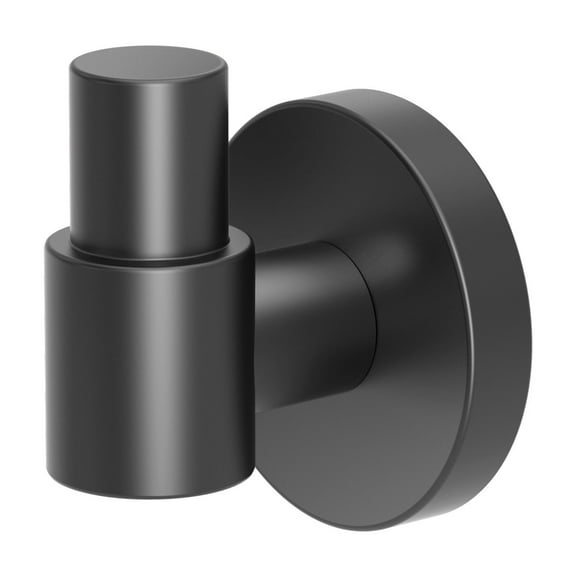 Gatco 4665MX Reveal Robe Hook, Matte Black