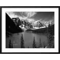 thumbnail image 2 of Art.com Wenkchemna Peaks Reflected in Moraine Lake, Banff National Park, Alberta, Canada Photographic Print by Adam Jones, Black Frame Wall Art, 29" x 23", 2 of 5