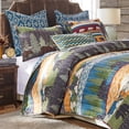 thumbnail image 4 of Greenland Home Fashions Greenland Home Black Bear Lodge Quilt Set with Decorative Pillows Twin 4 Piece, 4 of 5