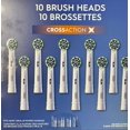 thumbnail image 2 of Cabezales de cepillo de repuesto Oral-B CrossAction, paquete de 10, 2 of 3