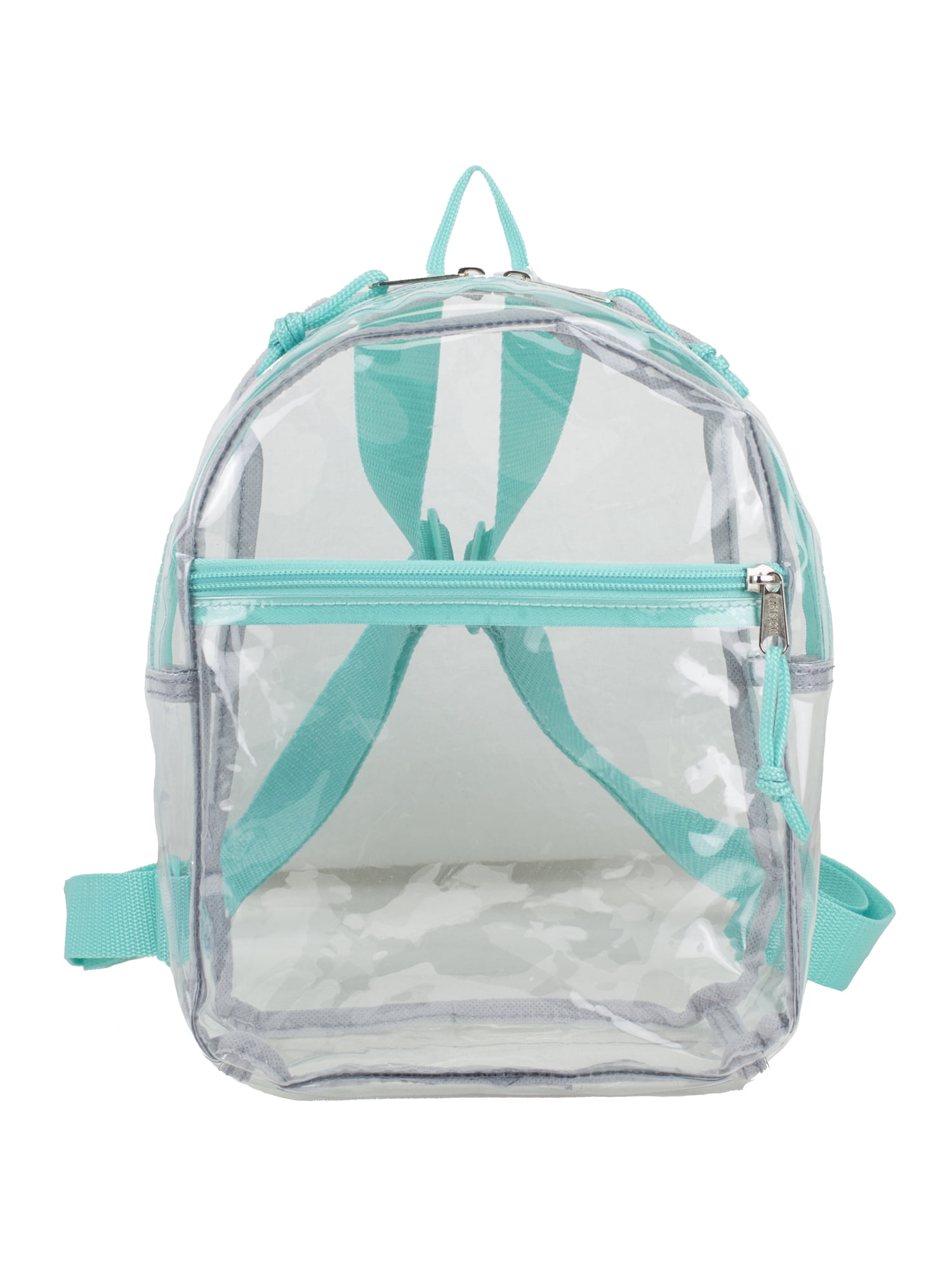 Eastsport Unisex Clear Mini Backpack, Turquoise