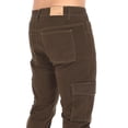 thumbnail image 4 of Pantalón Táctico Militar Skinny para Hombre de Gabardina con Bolsas Cargo: Estilo Commando, Resistencia y Funcionalidad en un Diseño Ajustado y Moderno Talla 28, 4 of 5