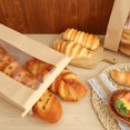 thumbnail image 3 of Moretoes 120 Pack Large Paper Bread Bags for Homemade Bread, 13.7x8.3x3.5 Inches, Sourdough Bread Bags with Tin Tie Tab and Clear Front Window, Inclu, 3 of 7