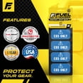 thumbnail image 2 of E85 Sticker - Flex Fuel Sticker | 2x1 | 4 Labels | USA Made, 2 of 6