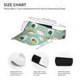 thumbnail image 4 of Easygdp Kawaii Sushi Stretchy Visor - Unisex Visor Hat for Men and Women, UPF 50 Sun Protection Visor, Ultra-Light, 4 of 8