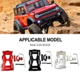 thumbnail image 3 of ZLight Aluminum Alloy Hard To Deform Battery Mount Plate For 1/24 SCX24 RC Car Part RC Car Accessories Replacement Parts Red, 3 of 6
