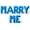 Blue, variant on Letter Balloons - MARRY ME 16" Inch Alphabet Letters Foil Mylar Balloon Marriage Proposal Party Banner (Gold)