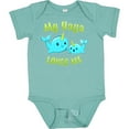 thumbnail image 3 of Inktastic My Yaya Loves Me Cute Narwhal Boys or Girls Baby Bodysuit, 3 of 5