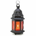 thumbnail image 1 of Eastwind Gifts d1058 Amber Moroccan Candle Lantern, 1 of 15