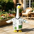 thumbnail image 4 of Graduation Season Bachelor's Hat Big White Gooses Festival Set Decoration Sculpture Decoration, 4 of 5