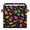 Multicolor 2, variant on CURLYOOT Lollipop Sweets Colorful Candy Cube Storage Bin, 11 Inch Storage Cube Fabric Bin for Shelves, Foldable Clothes Organizer Baskets with Leather Handle for Closet Home