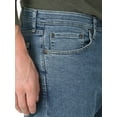 thumbnail image 2 of Wrangler Authentics Men's Regular Fit Comfort Flex Waist Jean, Light Stonewash, 42W x 32L, 2 of 5