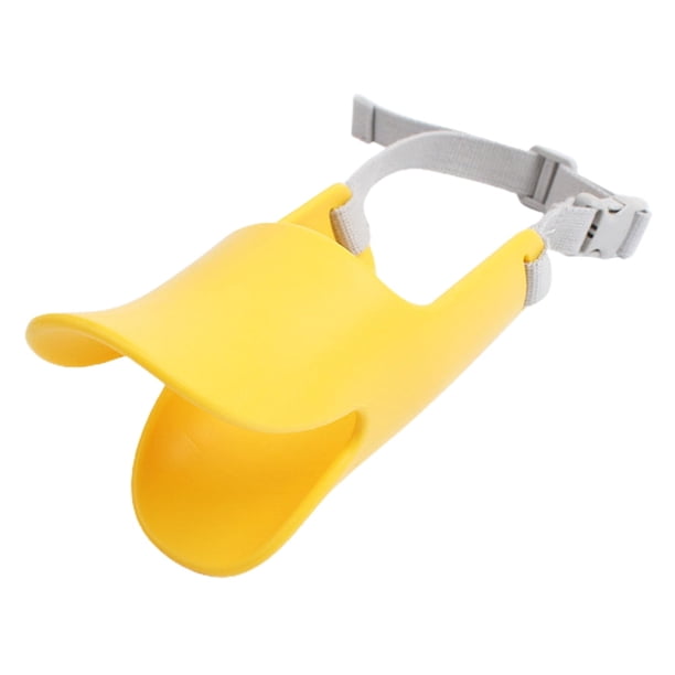 Bozales antimordeduras con forma de pato para perros, suaves y antimordeduras, para evitar que se llamen los amigos
