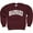 Maroon, variant on Harvard University Sweatshirt Officially Licensed Arched Block Crewneck