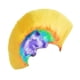 thumbnail image 5 of Peluca estilo punk callejero de los 80, accesorios para cosplay, ideal para Halloween y presentaciones en el escenario. Amarillo, 5 of 9