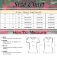 thumbnail image 3 of B91xZ Col Rond Tops pour Femmes Manches Courtes Henley T-shirts Slim Fit Scoop Cou Tops Chemises, Gris S, 3 of 4