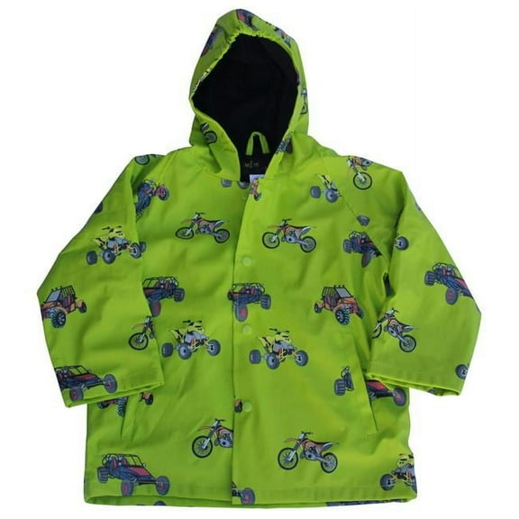 Foxfire FOX-601-36-8 Childrens Green Sand Toys Raincoat - Size 8