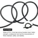 thumbnail image 4 of Uxcell Cable Eléctrico 22AWG con 3 Conductores de Cobre Estaño de 9.8 Pies para Baja Tensión, Cable de Extensión Flexible Negro, 4 of 7