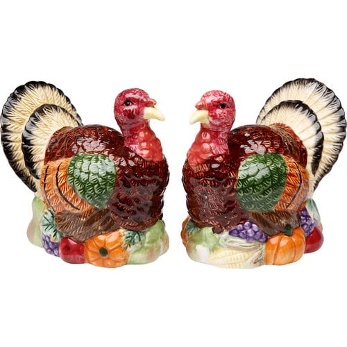 Cosmos Gifts Turkey Salt And Pepper Set Walmart Com Walmart Com