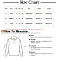 thumbnail image 2 of Annhoo Fall Sweatshirt for Women Casual Long Sleeve Crewneck Cropped Blouses Solid Color Comfy Pullover Shirts, 2 of 4