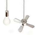 thumbnail image 2 of Cadena De Tracción Para Ventilador De Techo Con Colgante, Cadena De Tracción Para Ventilador De Bola Con Cuentas, Extensión De Cadena De Tracción Para Dormitorio, Cocina, Restaurante, 2 Uds. matsuzay HA027251-01, 2 of 6