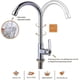 thumbnail image 4 of Single Handle Stainless Steel Bar Faucet with High Arc Deck Mount for Cold Water Sink, 4 of 5