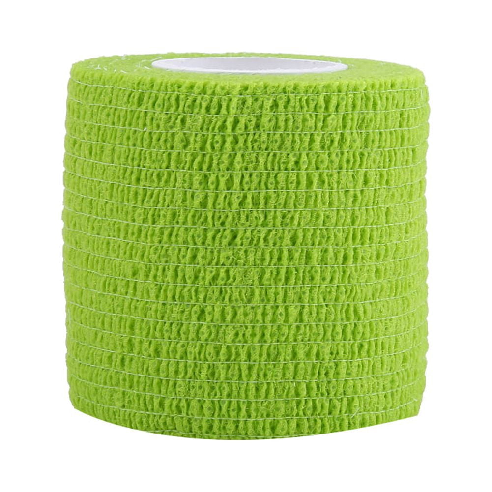 5 Rouleaux Bandes élastiques Auto-adhésives Motifs Fruits - Tissu Non Tissé, 450 Cm X 5 Cm - Pour Sport, Soutien, Protection