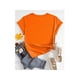 thumbnail image 2 of Playera Blusa De Capybara Enviando Un Corazon Ropa Chic Capibara Color Anaranjado Talla Grande Marca Emil SaEs, 2 of 4