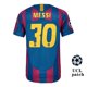 thumbnail image 1 of Barcelona 2005-06 retro S-XXL 10 RONALDINHO 30 MESSI home jerseypangjing, 1 of 4