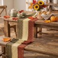 Caramel Brown Coffee Farmhouse Rustic Table Runner 12x108 Inch ...