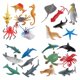 thumbnail image 3 of TOYMYTOY 24pcs Plastic Sea Animal Figure Set Realistic Animal Toys Mini Sea Animal Party Favors for Kids Toddlers (Mix Model), 3 of 4