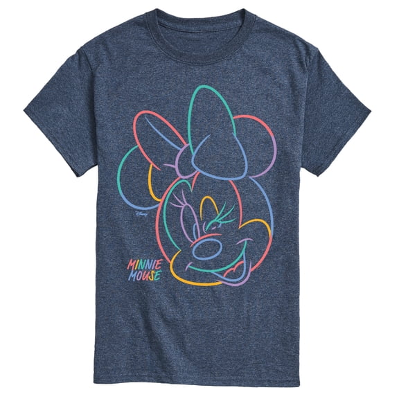 Disney - Minnie Color Portrait - Men's Short Sleeve Graphic T-Shirt