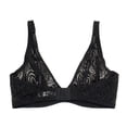 thumbnail image 3 of Bonds Women's Intimately Deep V Bra, Black,38B - US, 3 of 4