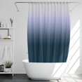 thumbnail image 4 of Coofit Shower Curtain Cloth Waterproof - 47"x71" Gradient Bath Curtain Bathroom Curtain, 4 of 6