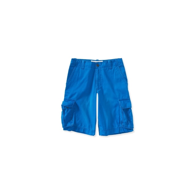 Aeropostale - Pantalones cortos de carga informales de longitud más larga para hombre, azul, 38 Aeropostale Carga