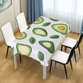 thumbnail image 3 of Yayeee Tablecloths for Rectangular Tables 54 x 54 inch Party Table Cover, Avocado, 3 of 6