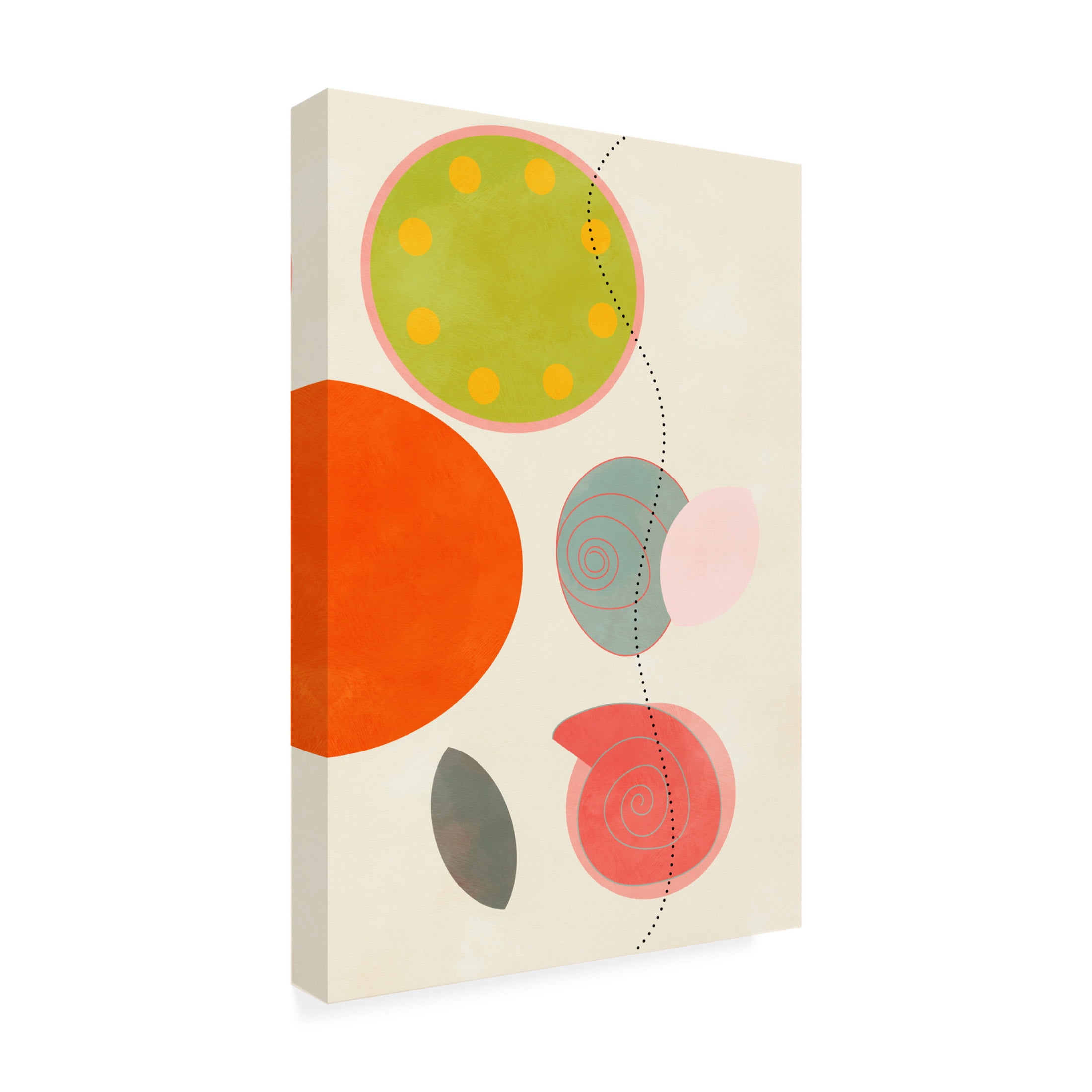 Trademark Fine Art Ana Rut Bre Friendly Colors Hilma 1 Canvas Wall Art