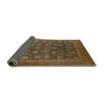 thumbnail image 2 of Ahgly Company Indoor Square Oriental Turquoise Blue Industrial Area Rugs, 5' Square, 2 of 4