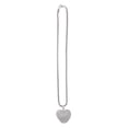 thumbnail image 1 of Accesorios de colgante para espejo retrovisor de coche de cristal artificial en forma de corazón, 1 Pcs, color blanco, 1 of 1