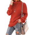 thumbnail image 1 of Jersey de cuello alto de gran tamaño Sweater Jouica para mujer, 1 of 4