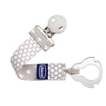thumbnail image 1 of Título del producto: Clip/Soporte Universal Chicco Dos en Uno para Chupetes/Mordedores de Bebé con Lazada Universal para Juguetes Pequeños, Incluye Anillo de Sujeción Suave para Chupetes con Nudo, Gri, 1 of 3