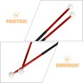 thumbnail image 6 of Homoyoyo Red Alloy Drumsticks with Felt Tips, for Practice and Performance, 1 Pair, 6 of 6
