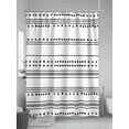 thumbnail image 5 of Shower Curtains Bohemian Bath Curtain Geometric Stripes Waterproof Bathroom Shower Curtain Set with Hooks Decoration 72 x 72 Inches, 5 of 7